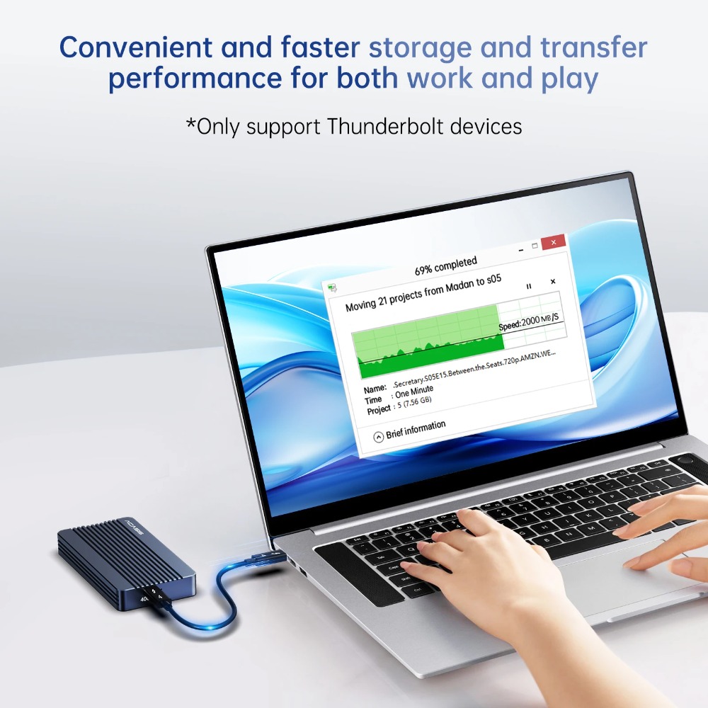 Acasis 40Gbps USB 4.0 NVME M.2 – 8Tb M2 Nvme Ssd Bewertung und Preis